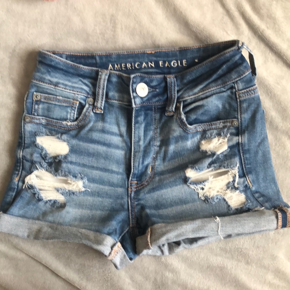 jean shorts